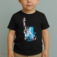 Fourth Of July Statue Of Liberty Toddler T-Shirt thumb 2