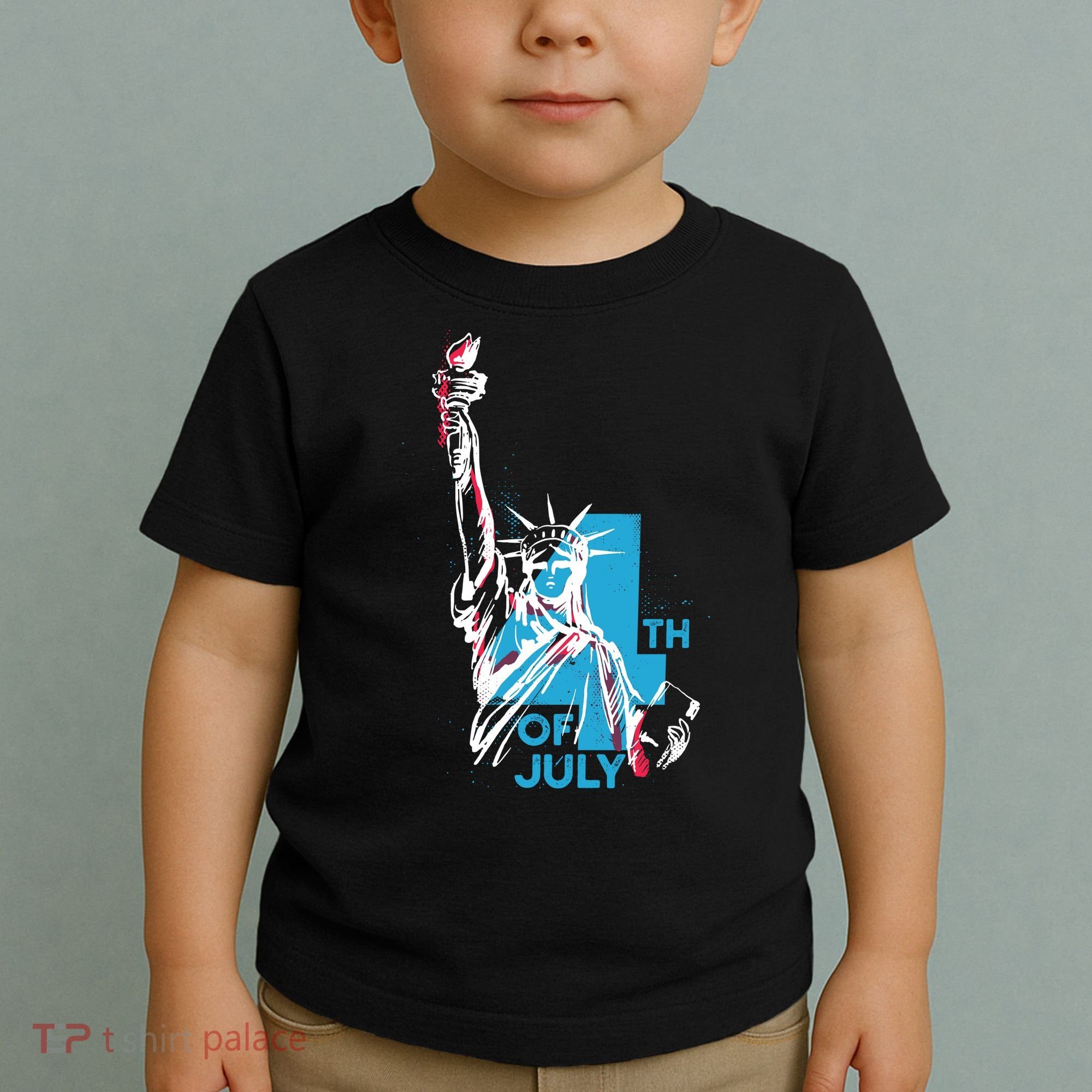 Fourth Of July Statue Of Liberty Toddler T-Shirt
