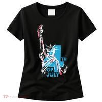 Fourth Of July Statue Of Liberty Women's T-Shirt thumb 0