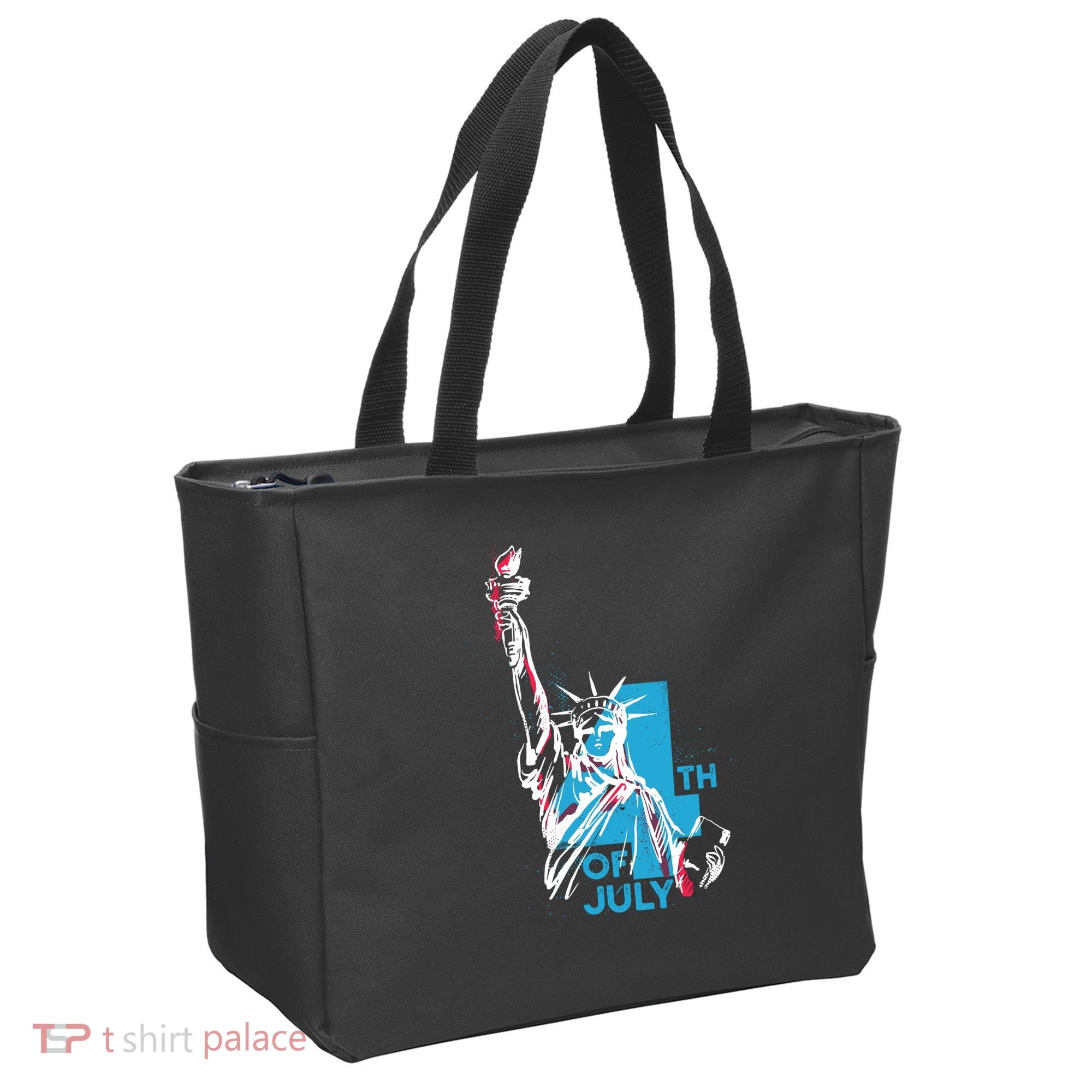 Fourth Of July Statue Of Liberty Tote Bag