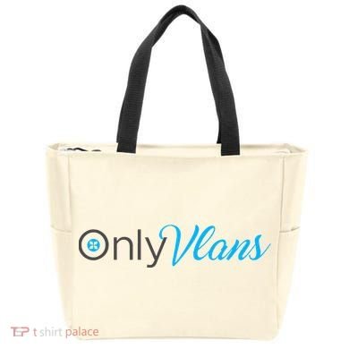 Funny Only Vlans Network Engineering Tote Bag