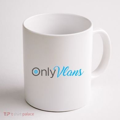 Funny Only Vlans Network Engineering Coffee Mug back