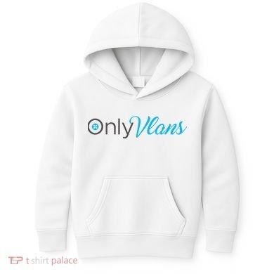 Funny Only Vlans Network Engineering Kids Hoodie
