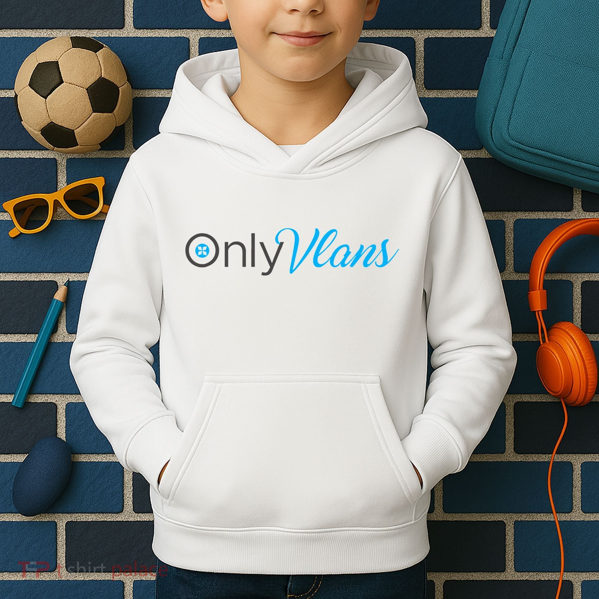 Funny Only Vlans Network Engineering Kids Hoodie