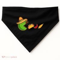 Funny Oldschool Video Game Cinco De Mayo USA-Made Doggie Bandana thumb 0