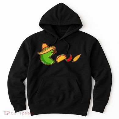Funny Oldschool Video Game Cinco De Mayo Hoodie