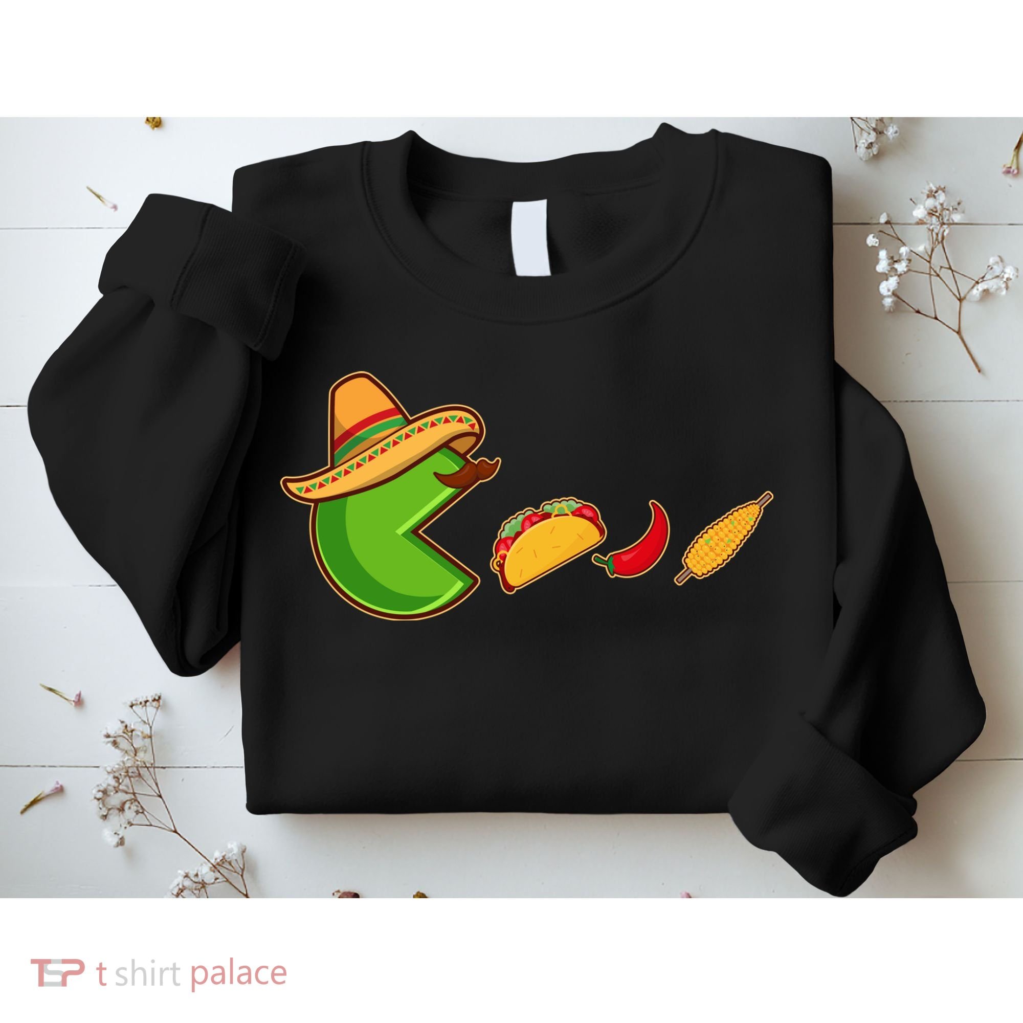 Funny Oldschool Video Game Cinco De Mayo Sweatshirt