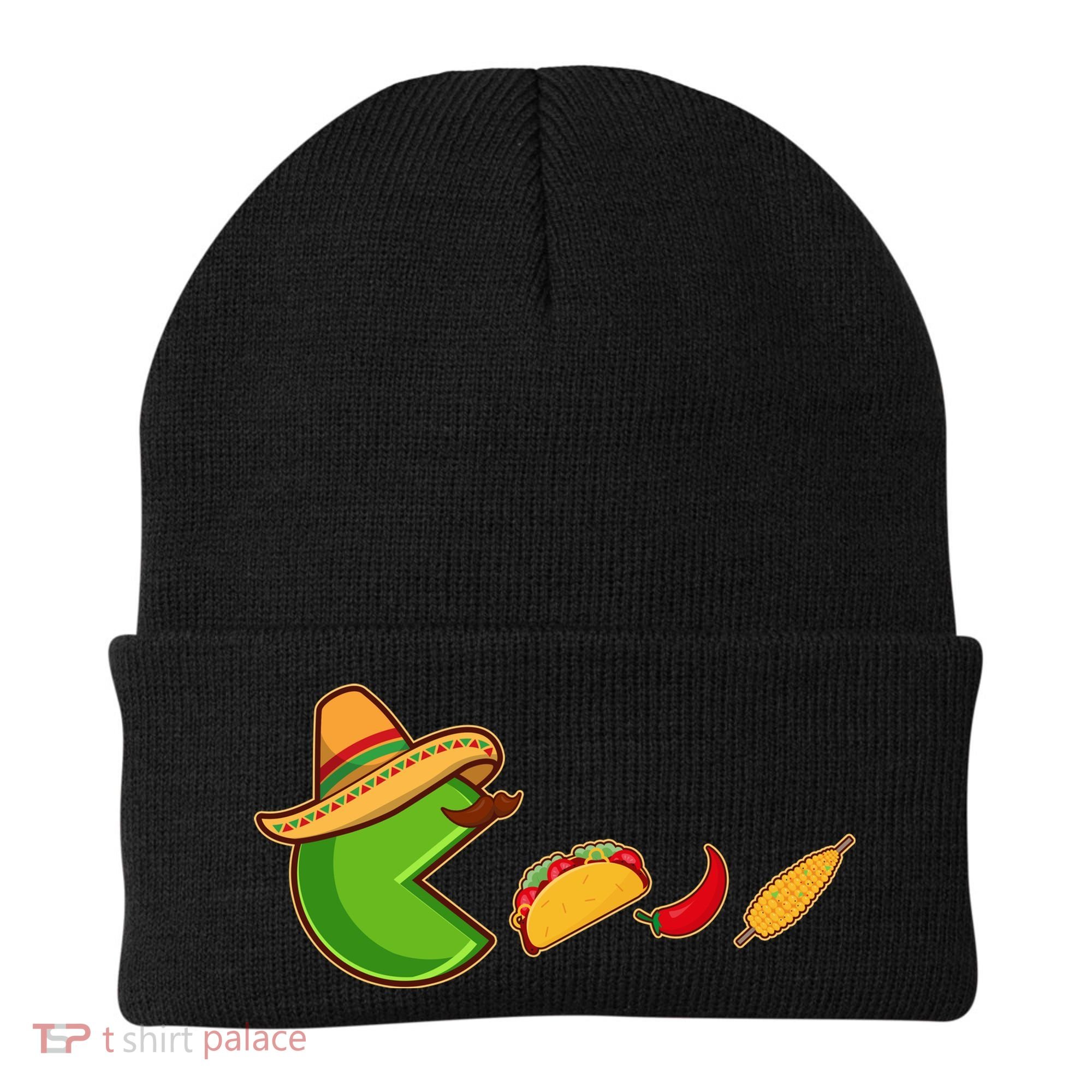 Funny Oldschool Video Game Cinco De Mayo Beanie