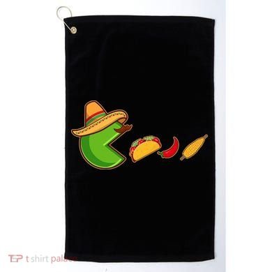 Funny Oldschool Video Game Cinco De Mayo Golf Towel