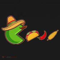 Funny Oldschool Video Game Cinco De Mayo Kids Sweatshirt thumb 2