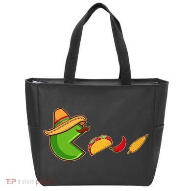 Funny Oldschool Video Game Cinco De Mayo Tote Bag