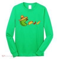 Funny Oldschool Video Game Cinco De Mayo Long Sleeve Shirt thumb 0