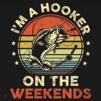 Fishinghooker On Weekends Apron thumb 3