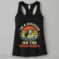 Fishinghooker On Weekends Women's Tank Top thumb 3