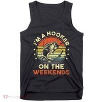 Fishinghooker On Weekends Tank Top thumb 0