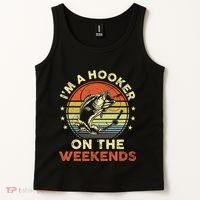 Fishinghooker On Weekends Tank Top thumb 2