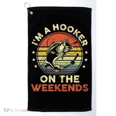 Fishinghooker On Weekends Golf Towel