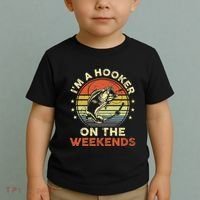 Fishinghooker On Weekends Toddler T-Shirt thumb 2