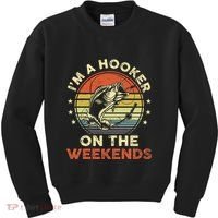 Fishinghooker On Weekends Kids Sweatshirt thumb 0