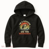 Fishinghooker On Weekends Kids Hoodie thumb 0