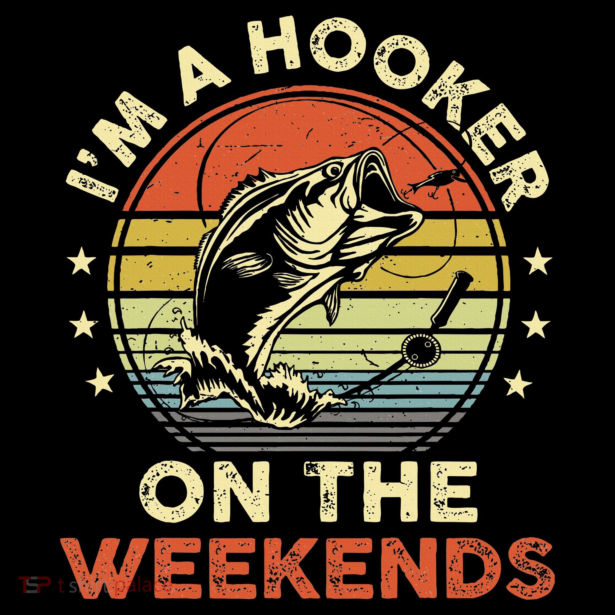 Fishinghooker On Weekends Kids T-Shirt