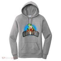 Frog On Wood Panel Women's Hoodie thumb 0