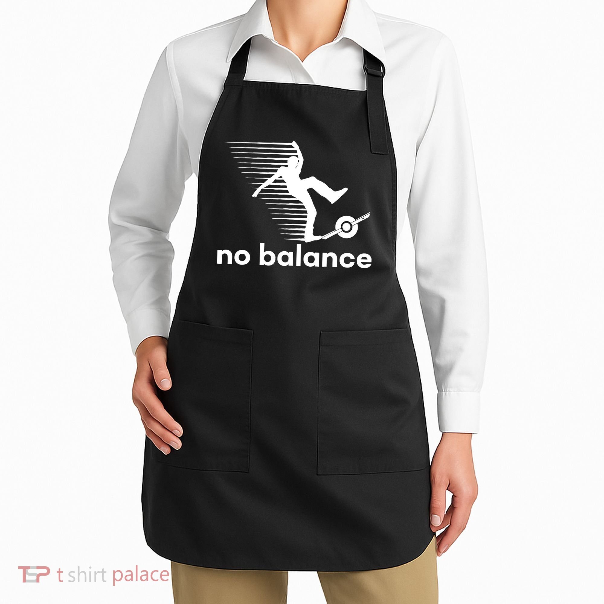 Funny One Wheel No Balance Apron