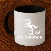 Funny One Wheel No Balance Coffee Mug thumb 2