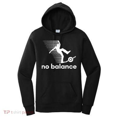 Funny One Wheel No Balance Women's Hoodie