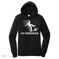 Funny One Wheel No Balance Women's Hoodie thumb 0