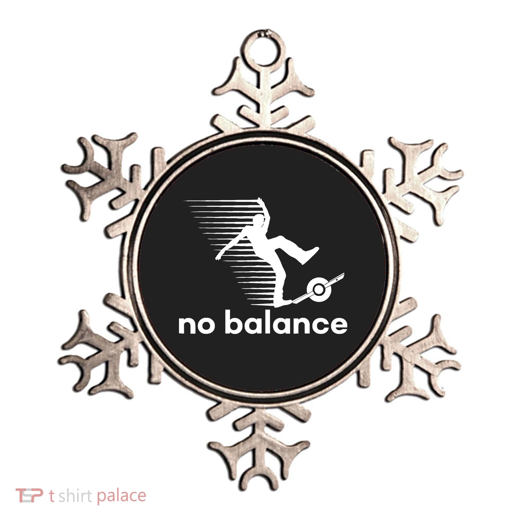 Funny One Wheel No Balance Ornament
