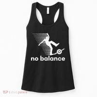 Funny One Wheel No Balance Women's Tank Top thumb 0