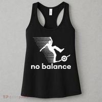 Funny One Wheel No Balance Women's Tank Top thumb 3