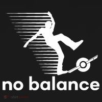 Funny One Wheel No Balance Kids Long Sleeve Shirt thumb 2