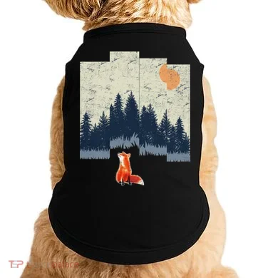 Fox Distorted Forrest  Doggie Tank