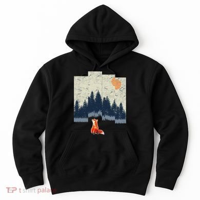 Fox Distorted Forrest  Hoodie