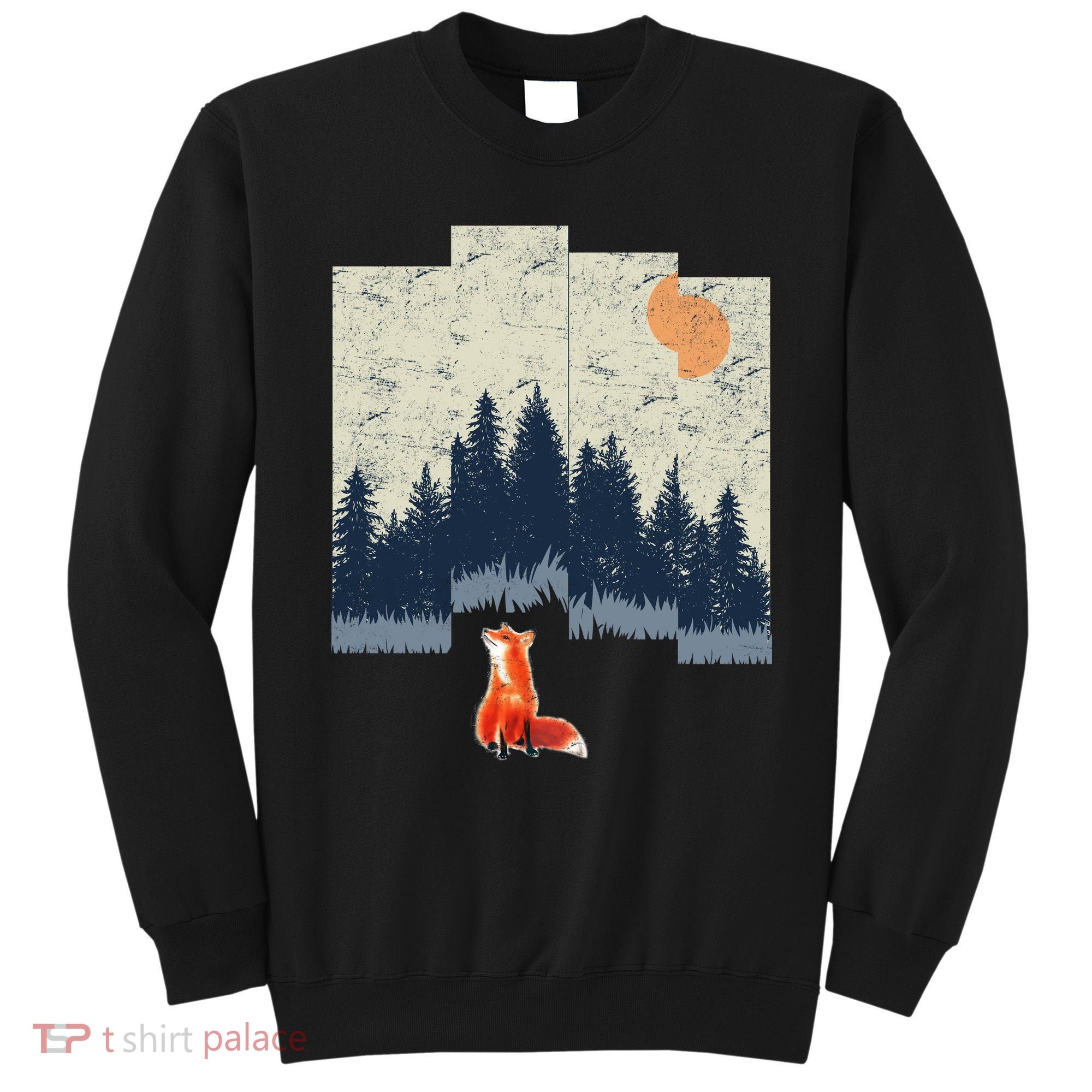 Fox Distorted Forrest  Sweatshirt
