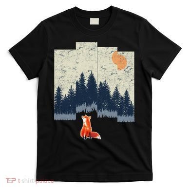 Fox Distorted Forrest  T-Shirt