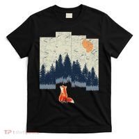 Fox Distorted Forrest  T-Shirt thumb 0