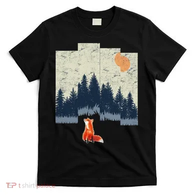 Fox Distorted Forrest  T-Shirt