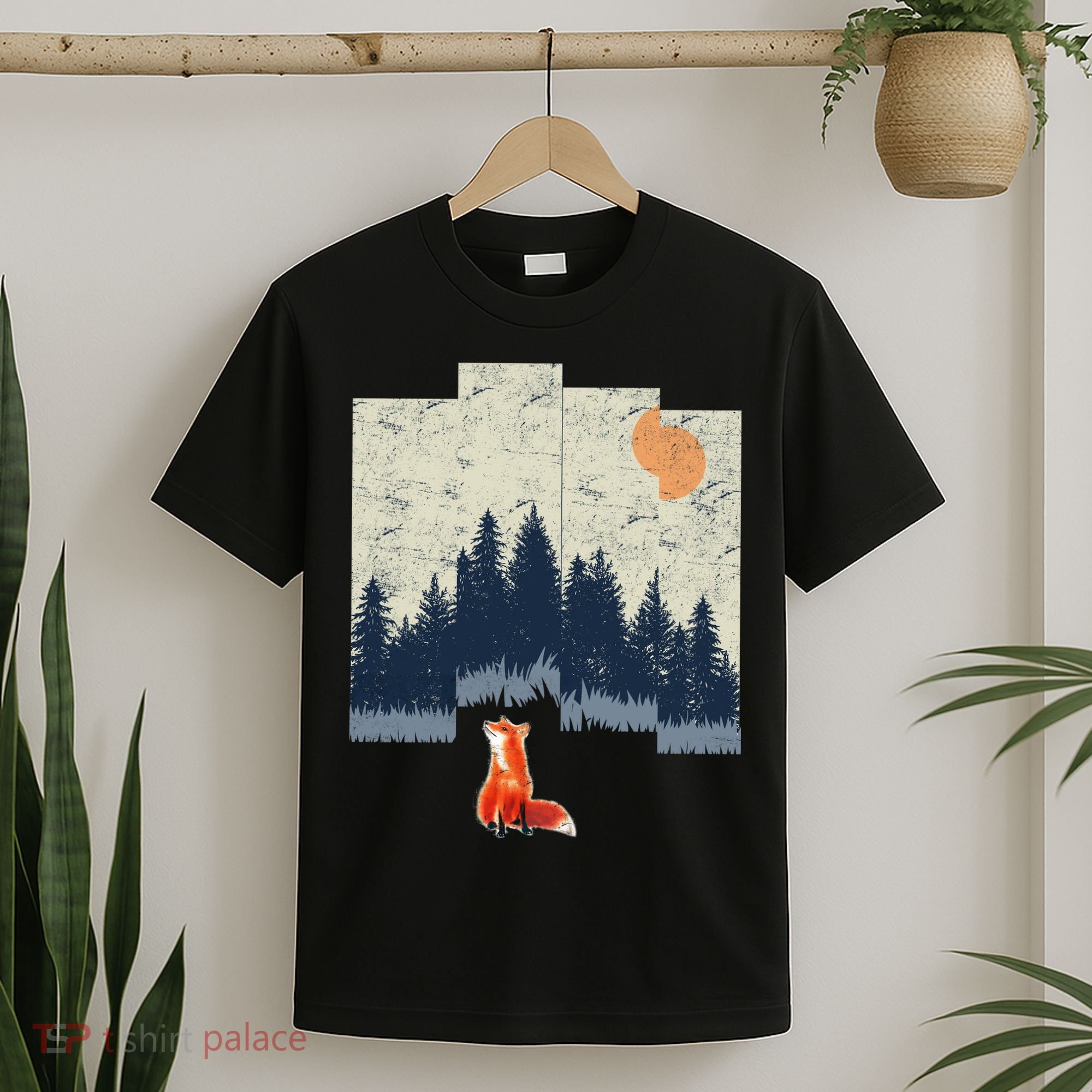Fox Distorted Forrest  T-Shirt