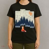 Fox Distorted Forrest  T-Shirt thumb 4