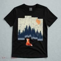 Fox Distorted Forrest  T-Shirt thumb 5