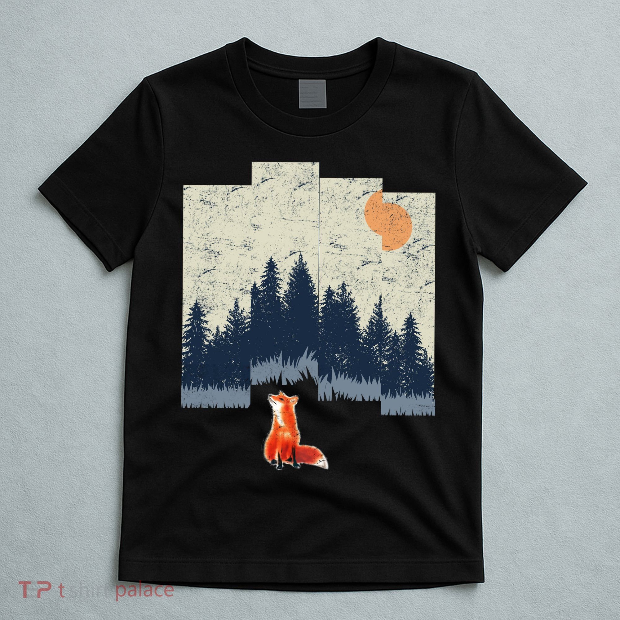 Fox Distorted Forrest  T-Shirt