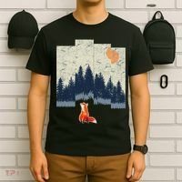 Fox Distorted Forrest  T-Shirt thumb 6