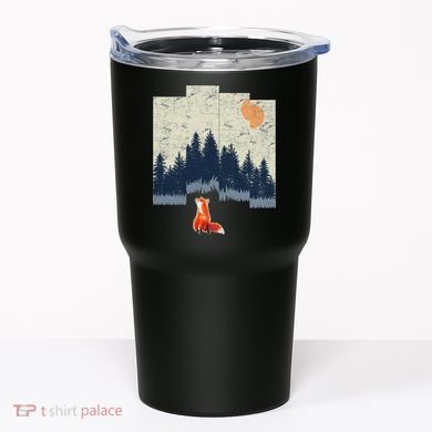 Fox Distorted Forrest  Tumbler