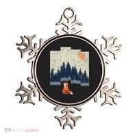 Fox Distorted Forrest  Ornament thumb 0
