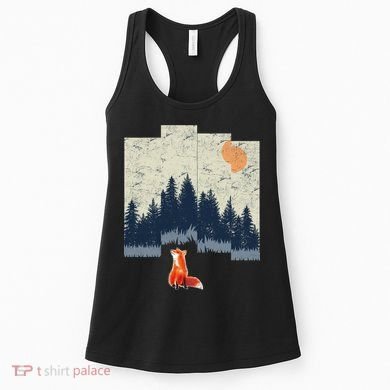 Fox Distorted Forrest  Women's Tank Top
