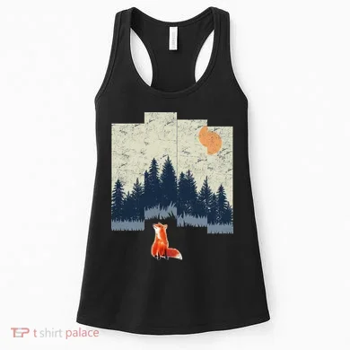 Fox Distorted Forrest  Women's Tank Top