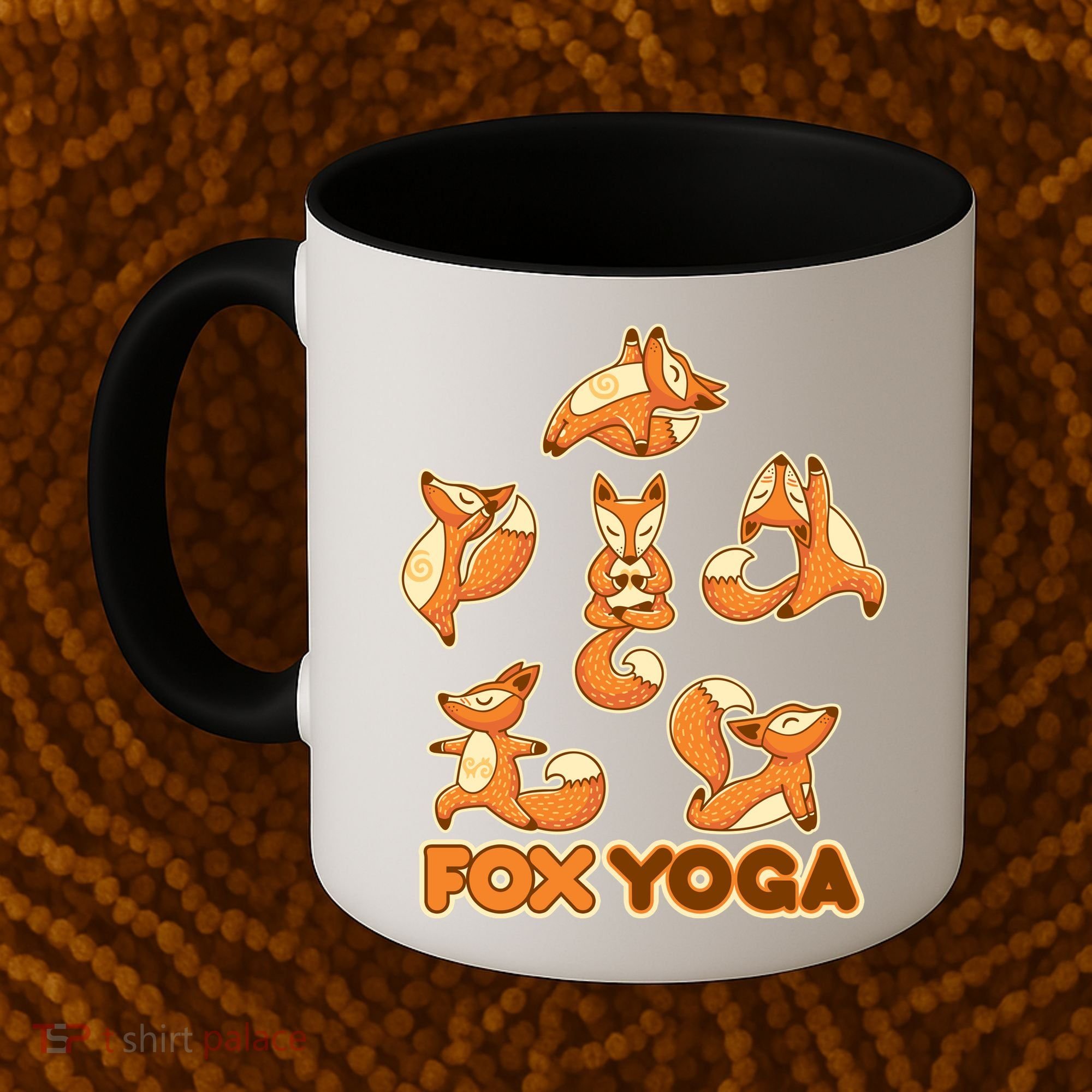 Fox Yoga Coffee Mug